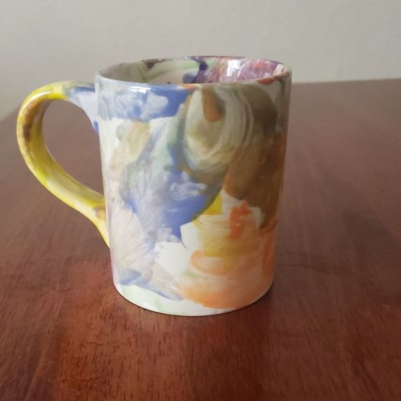CERAMIC & DECORATIVE COFFEE MUG MULTICOLORS - Picture 3 of 7